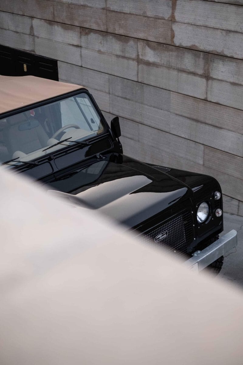 Beluga black: A custom Land Rover Defender soul-crafted by Alvarez