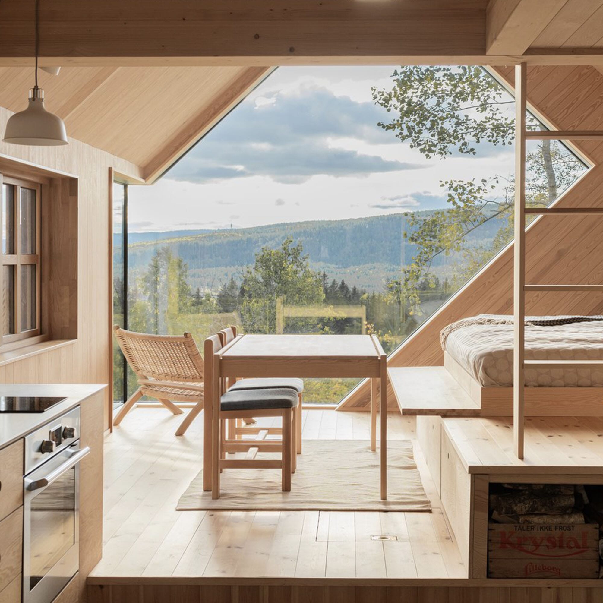 Scandinavian serenity: A modern cabin by Rever & Drage | OPUMO Magazine