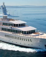 Mighty multi million dollar yacht: Aqua by Sinot Yacht Architecture