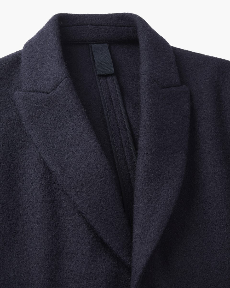 L'Estrange presents the Jersey Wool Coat: Elegance in every stitch ...