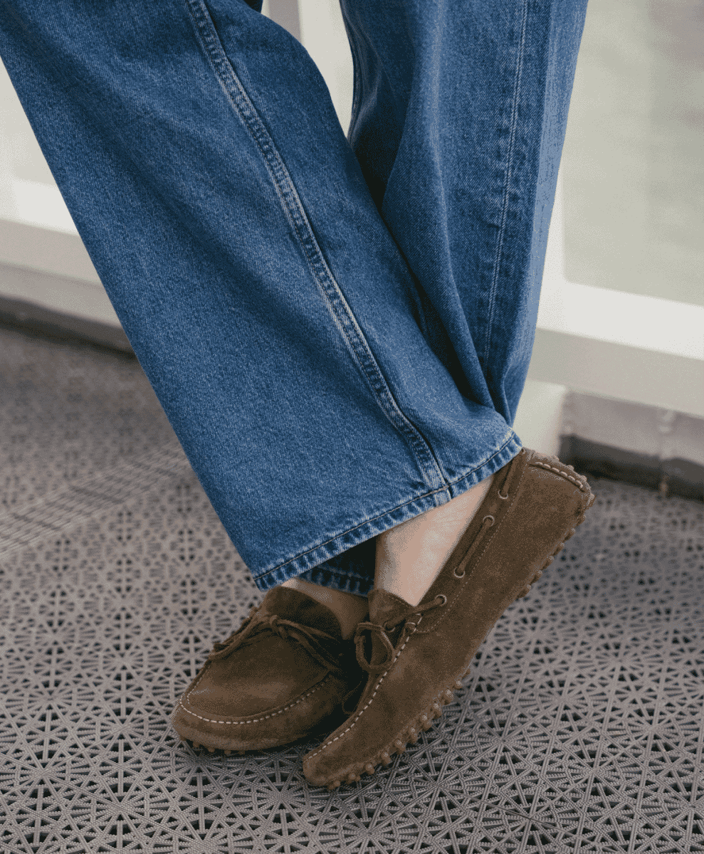 Tofta
Taupe Suede driving shoe 