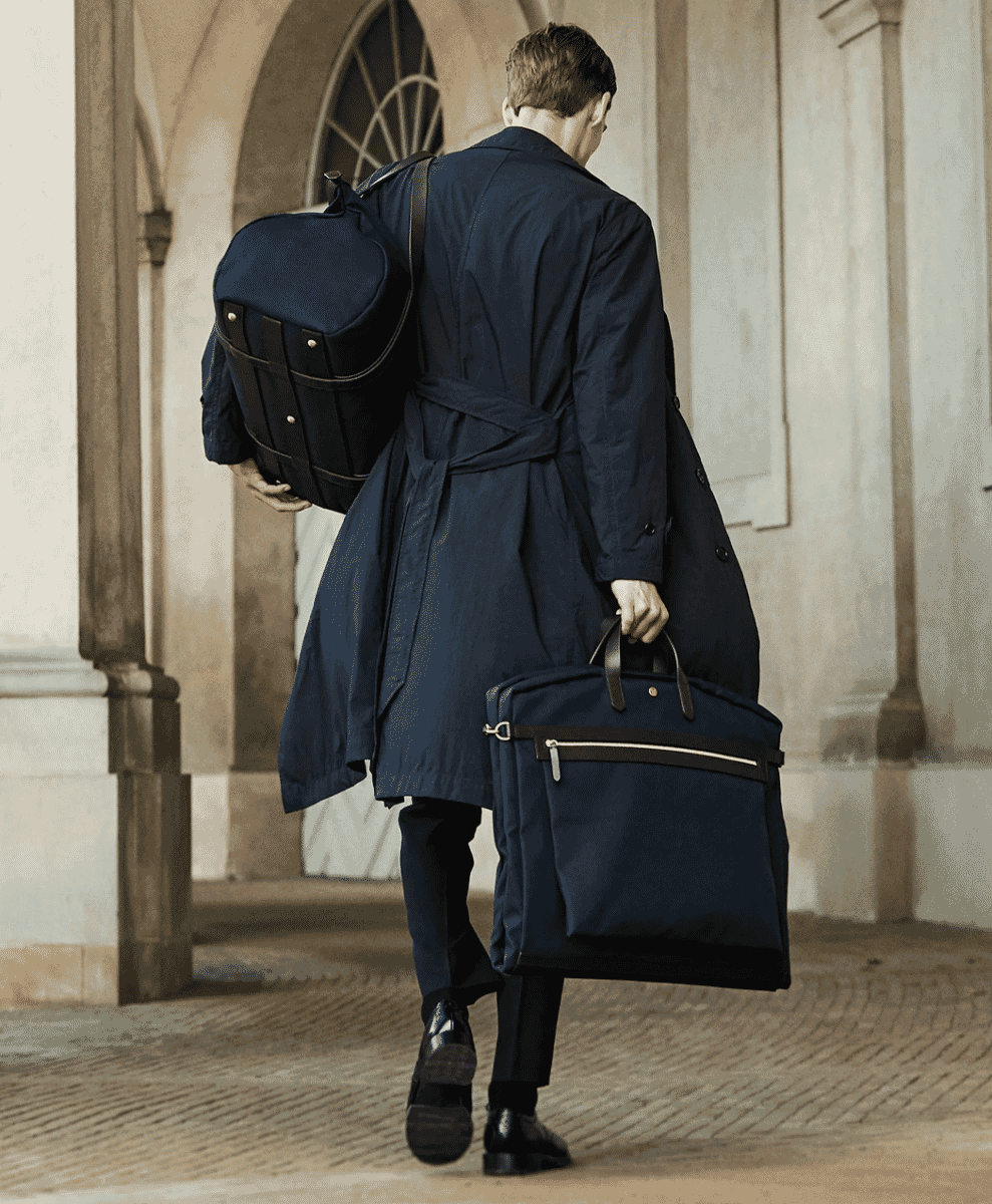 Luxury store men's bags