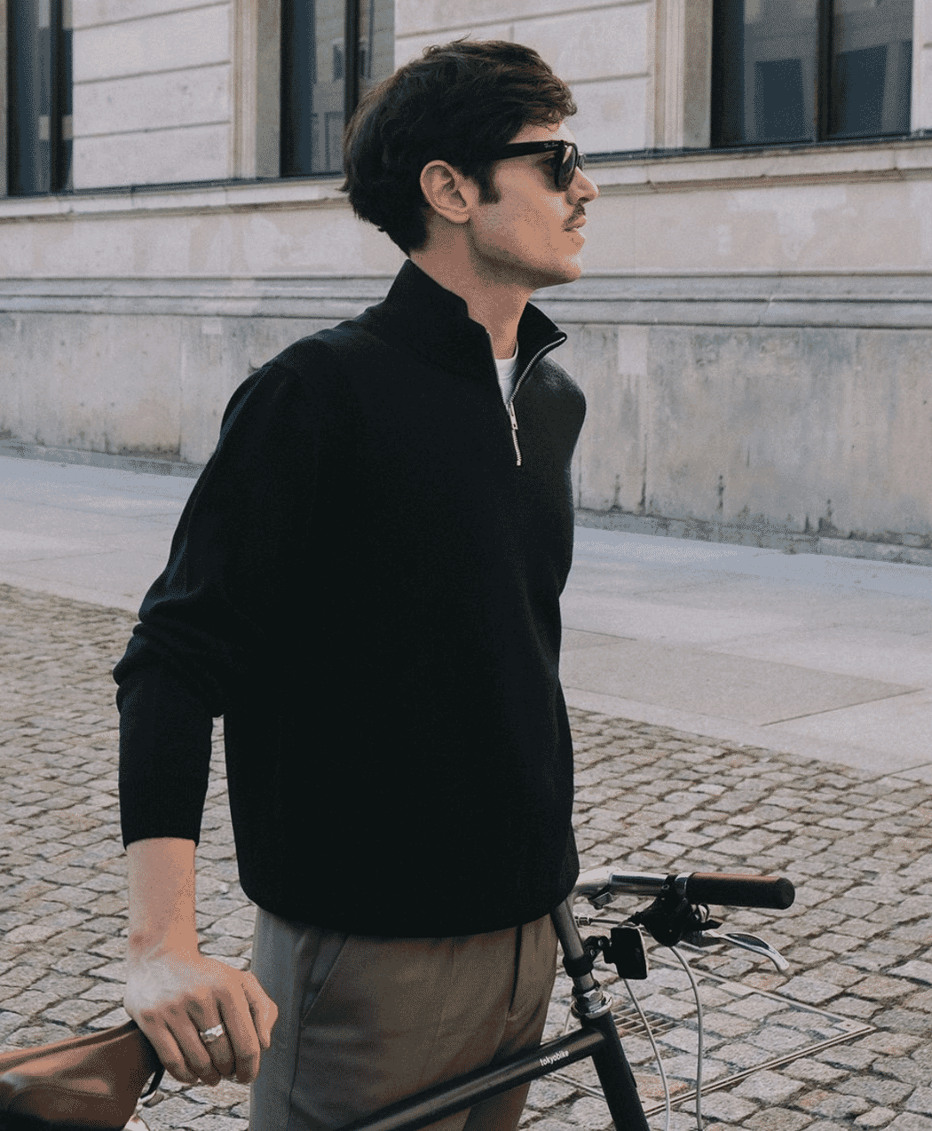 How to style a men's half zip sweater for winter | OPUMO Magazine ...