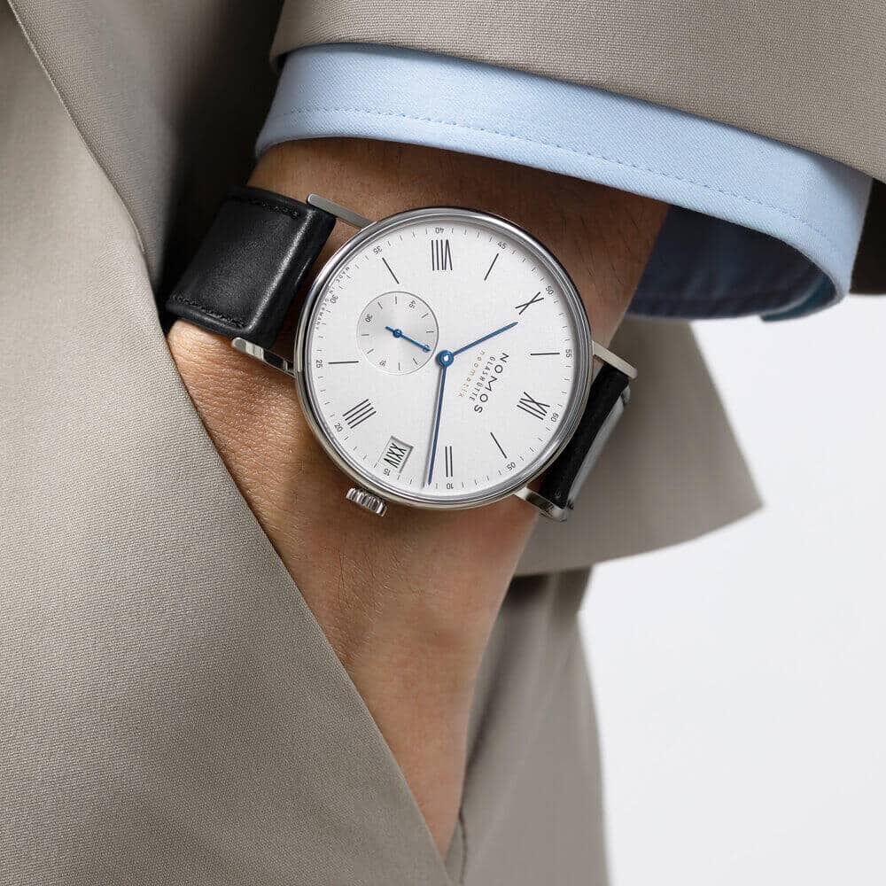 Thin mens best sale watches with date