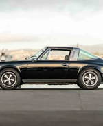 Ewan McGregor waves goodbye to his 1972 Porsche 911 Targa
