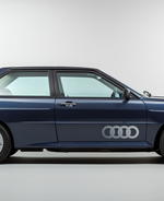 Blue mood? Blue Audi! 1984 Audi WR Quattro