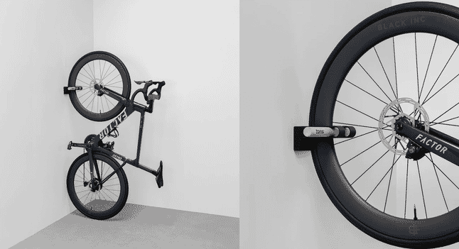Wall mounted bike racks that maximise space and style