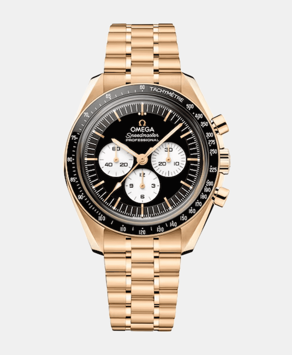 Omega
Speedmaster Moonwatch Professional 42mm Mens Watch Black Yellow Gold