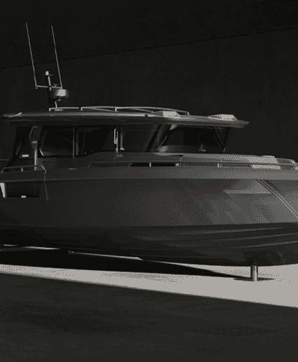 Black tie? Black boat! Shadow 1200 XC Cross Cabin Black Ops by Brabus