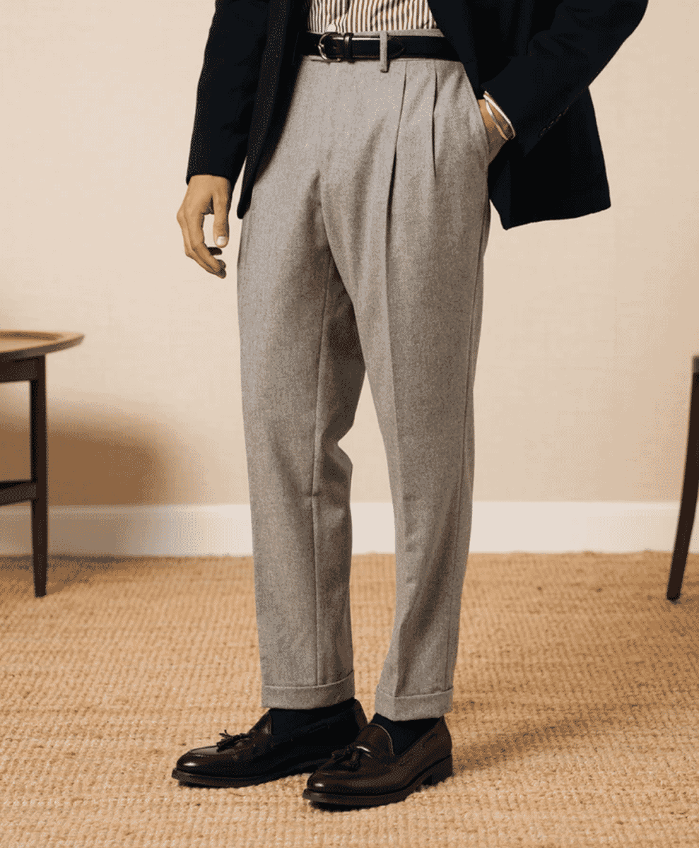 Wool pants velasca grey