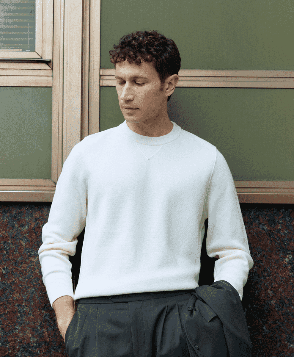 artknit studio Merino Wool Sweatshirt