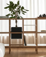 Simplicity in style: Wooden shelves for modern and minimalist living