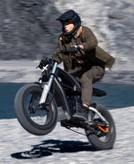 Supercar speed from an off road e-bike: Xyber by Segway