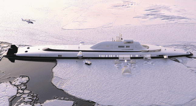 Your submersible superyacht is waiting, Mr Bond: M5 by Migaloo