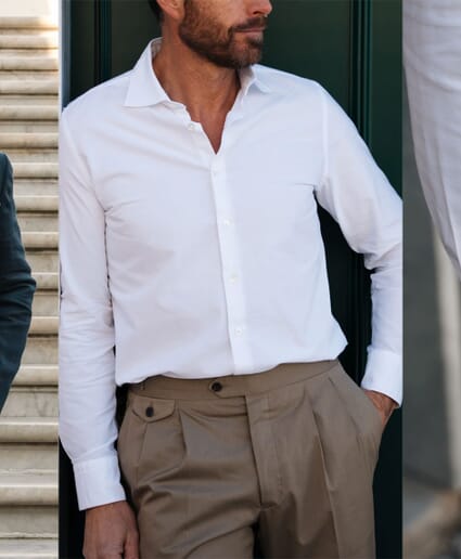 Power dressing perfected: Work shirts to master executive style