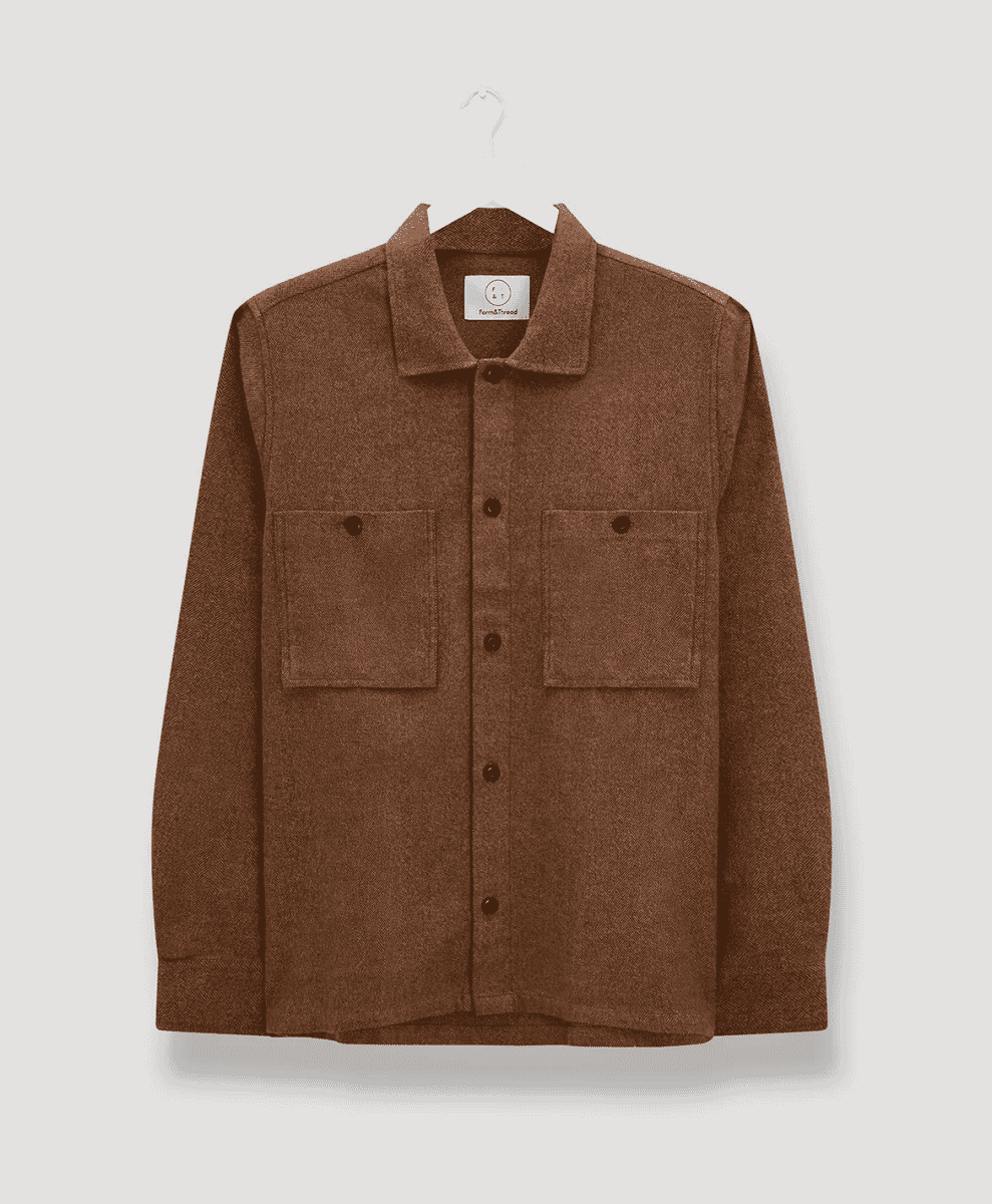 Brushed Form Overshirt.
Light Rust Gear Up for Adventure: Gifts for Outdoorsmen