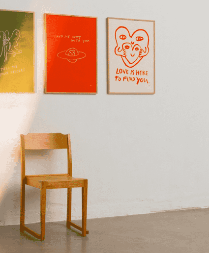 Minimalist art to decorate your home