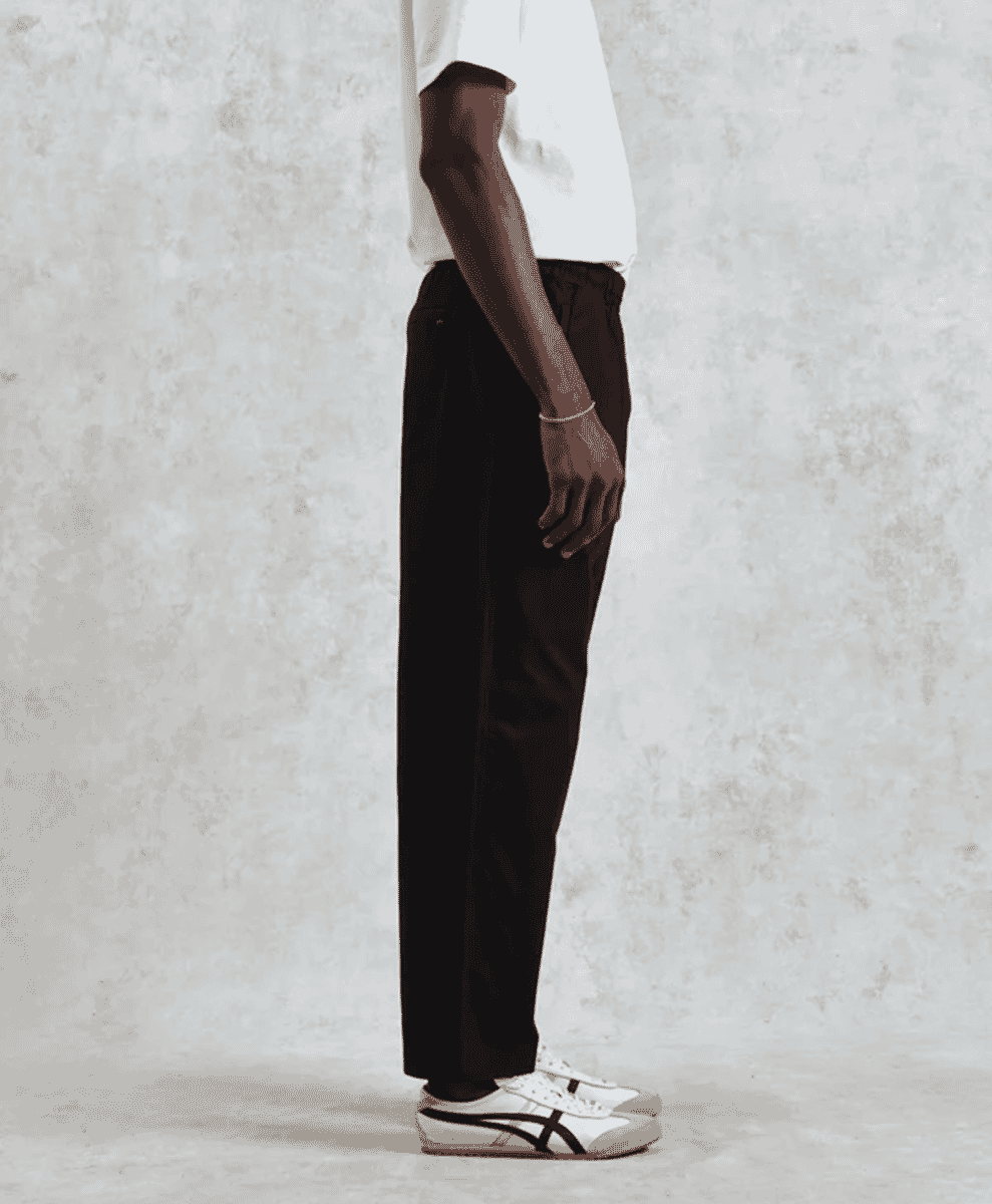 Linen drawstring trousers wax london