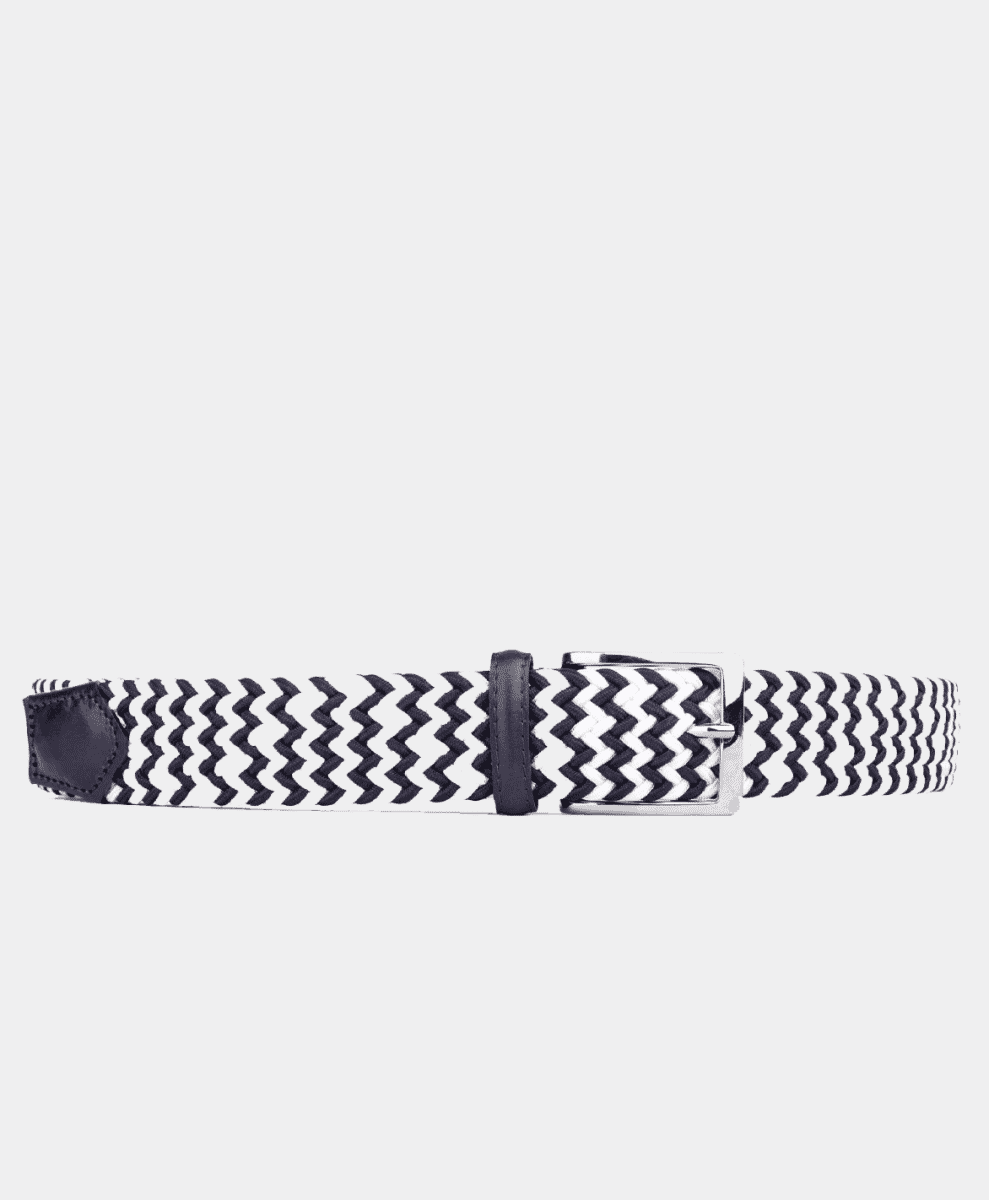 Dalgado Rope belt navy white