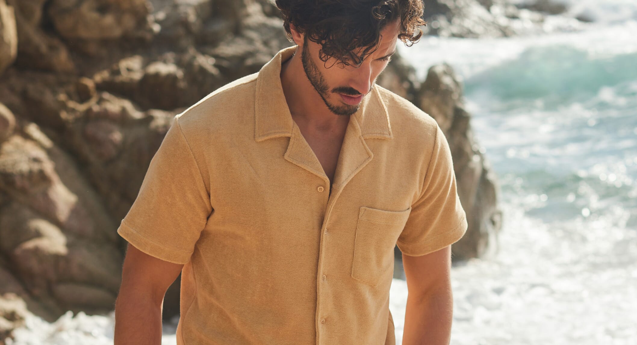 Where to buy the best terry cloth shirt for men in 2024 OPUMO