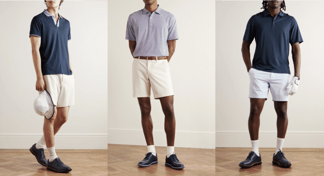 Swing in style with the most breathable golf shirts
