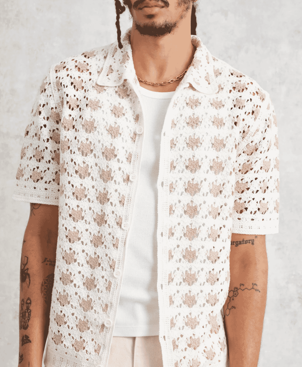 Hot Under the Collar: 10 Key Summer Shirts for wax London knitted shirt