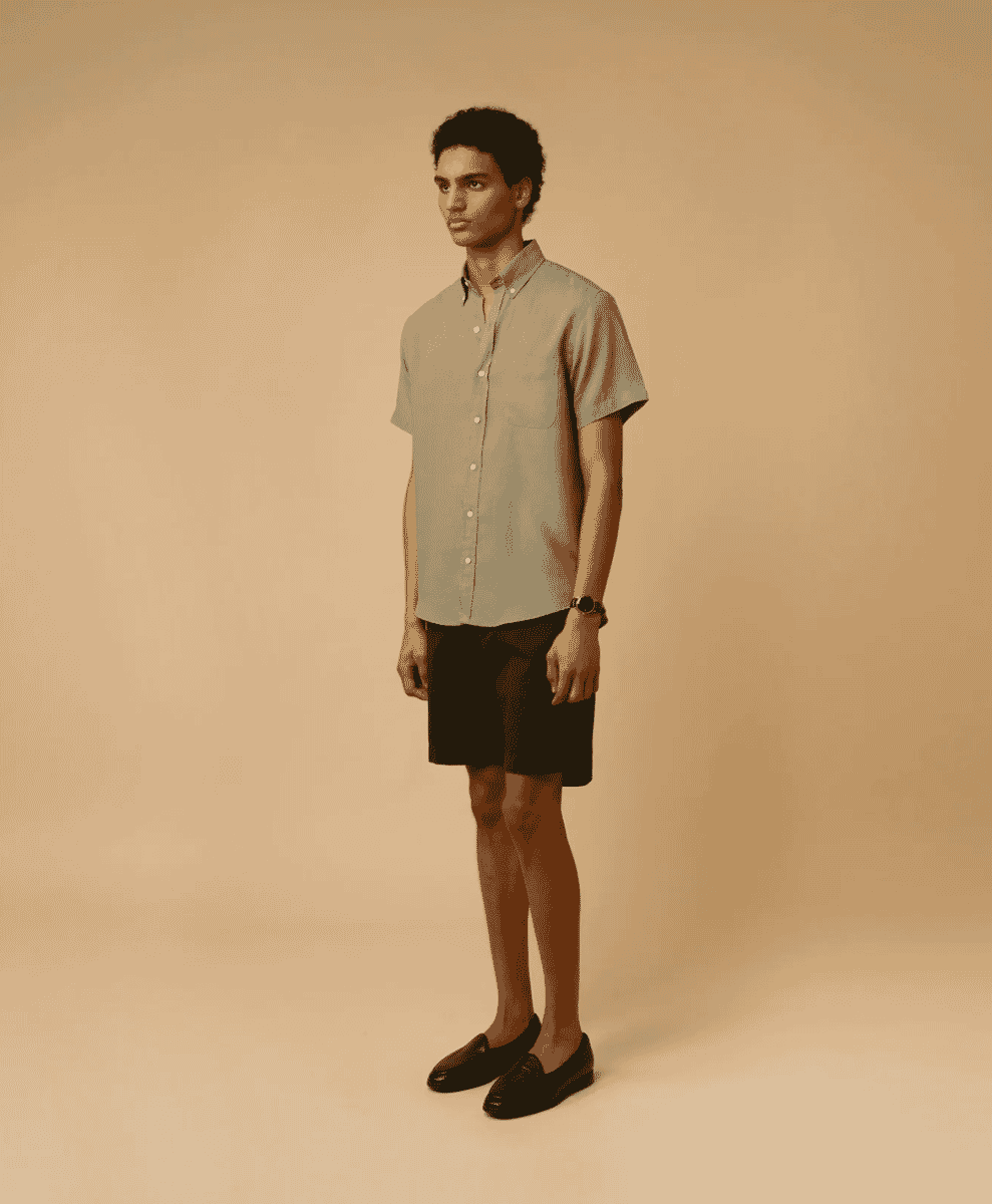 SHORT SLEEVED LINEN
Military Green
ISTO
