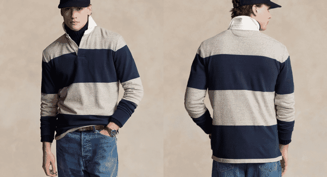 Styling classics: The rugged appeal of a rugby polo