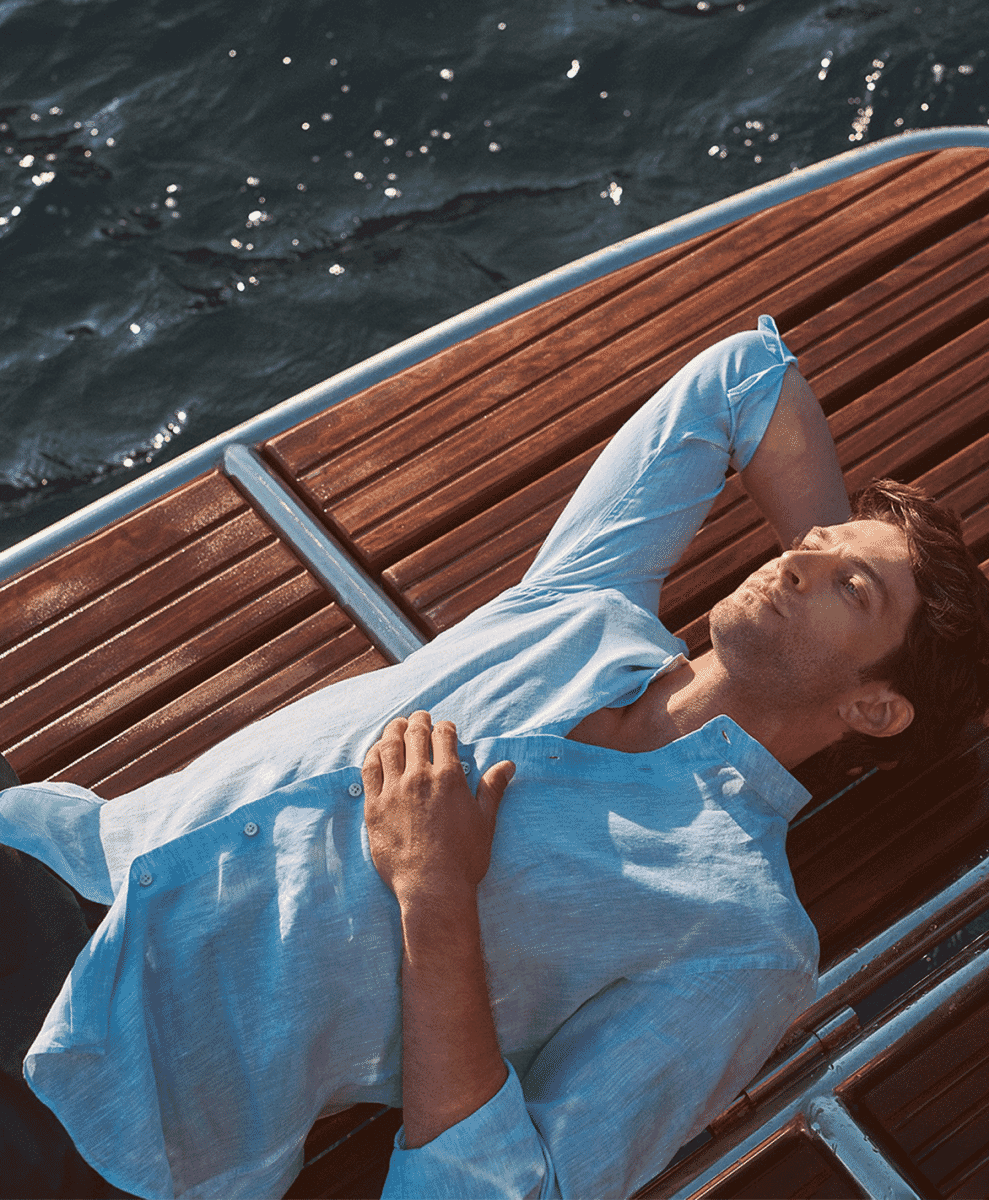 luca faloni Portofino Shirt Linen