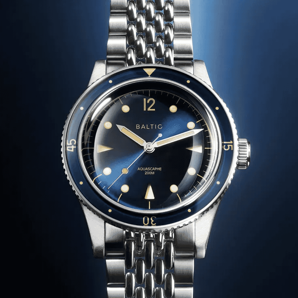 40th Birthday Gifts for Men baltic watches silver