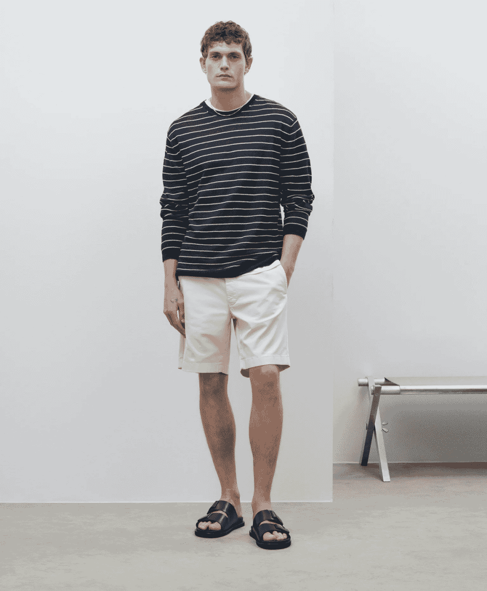 short edit menswear ss25 CLOSED ecru