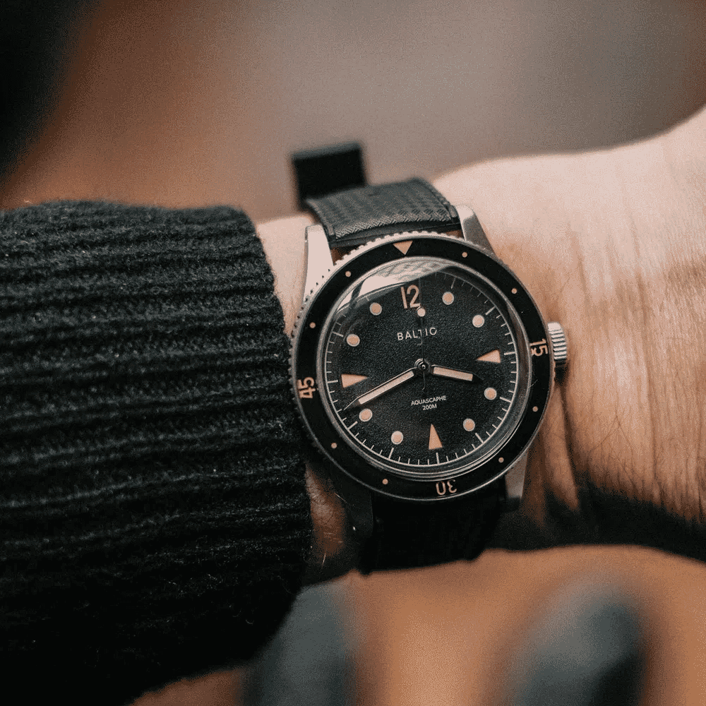 40th Birthday Gifts for Men baltic watches silver black