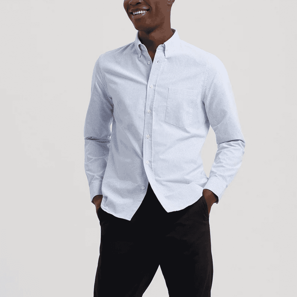 40th Birthday Gifts for Men asket stripe shirt oxford