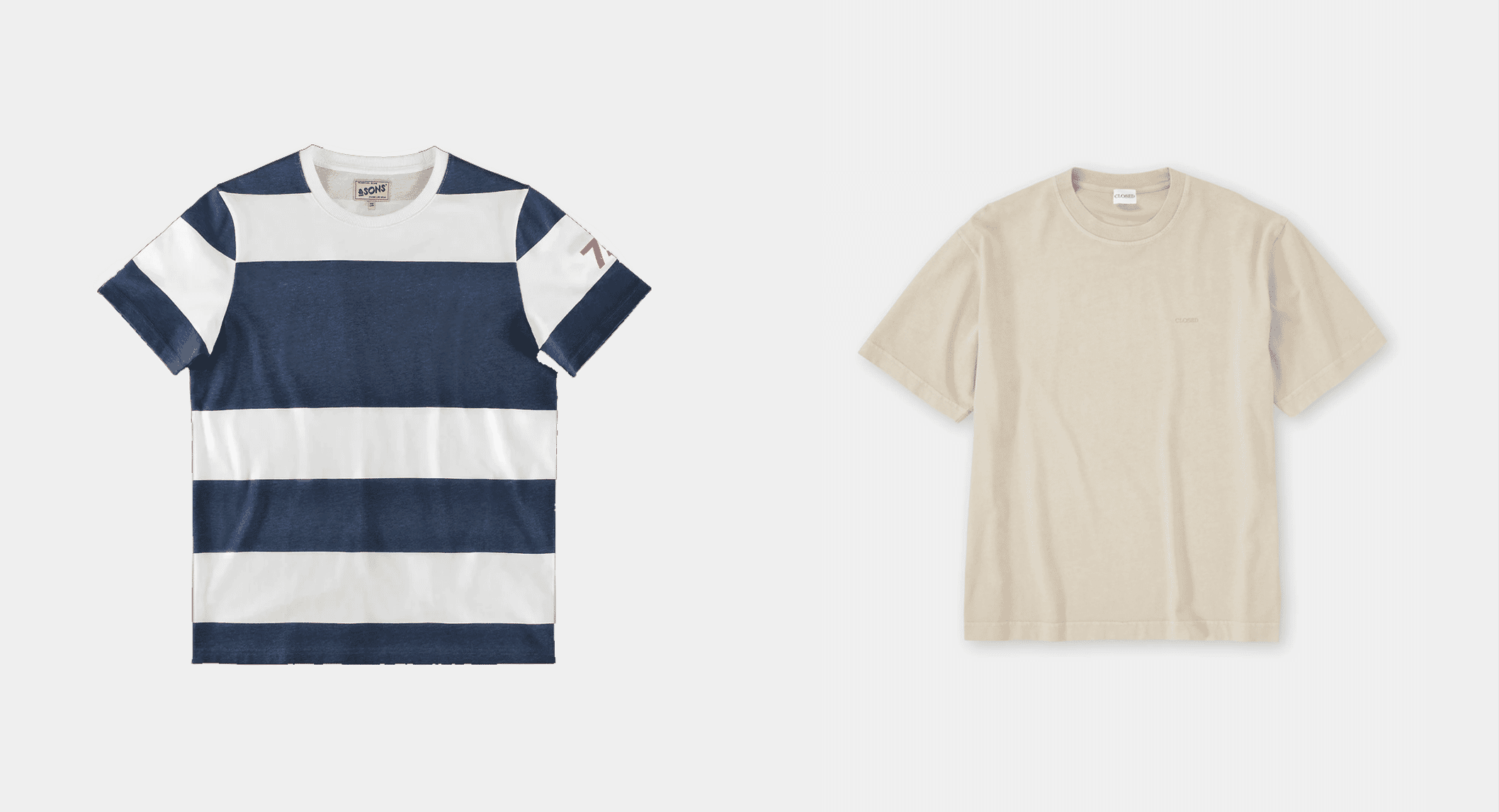 Maximise comfort and style with these oversized T-shirts
