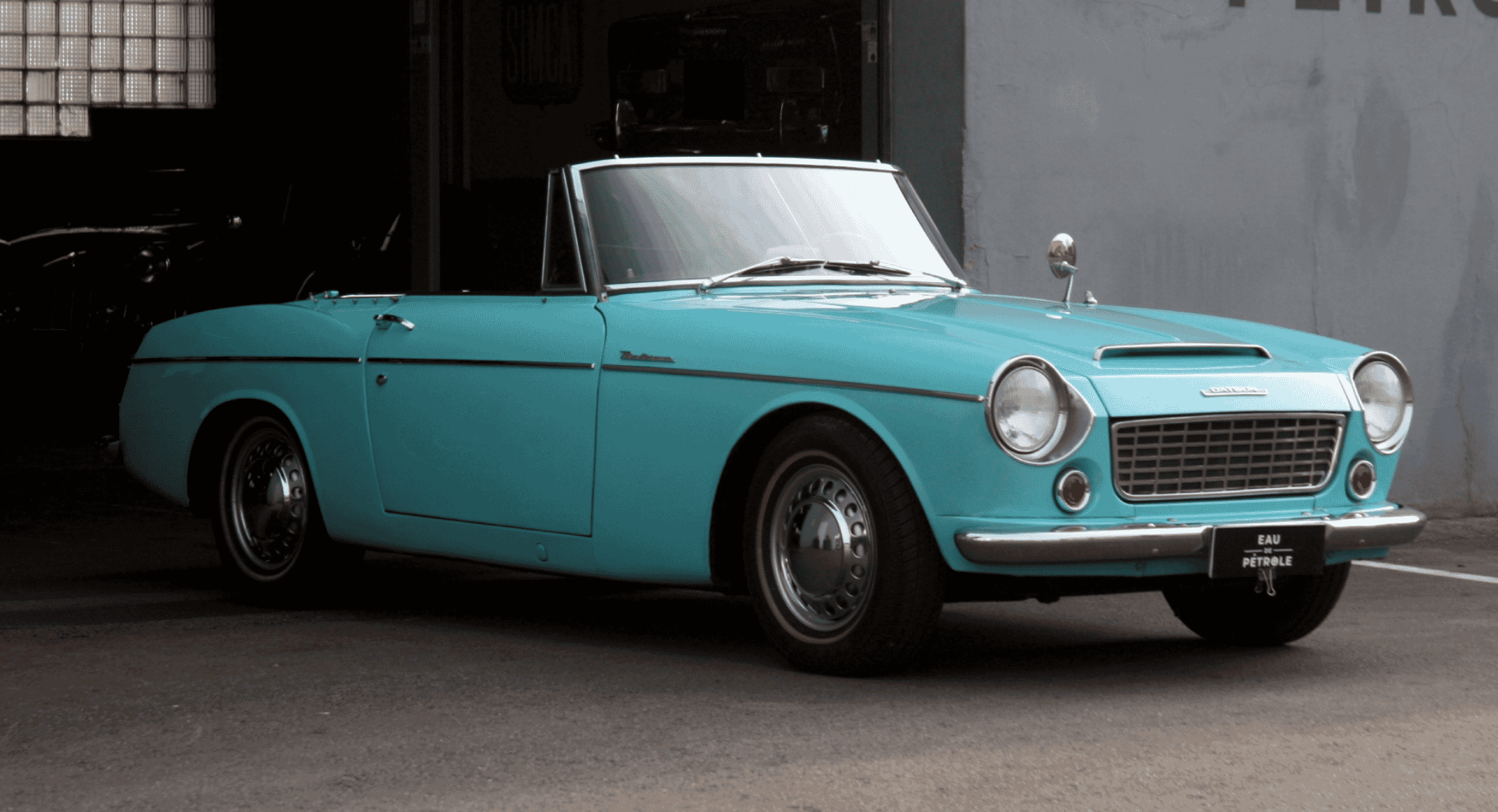 Donald Hamilton 　リトグラフ 1964 Datsun 1500 Roadster: Why landmark convertible is like