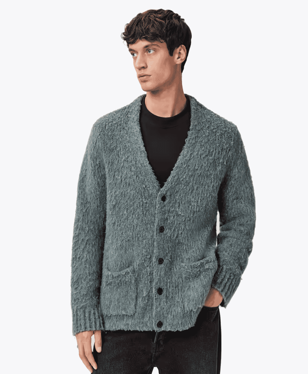 The rise of the fuzzy cardigan, mohair and the brands to know