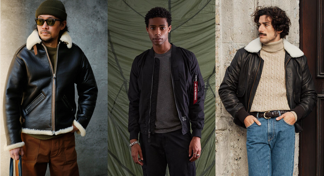 Flight Jackets: Wrap Up in This Season’s Biggest Outerwear Trend