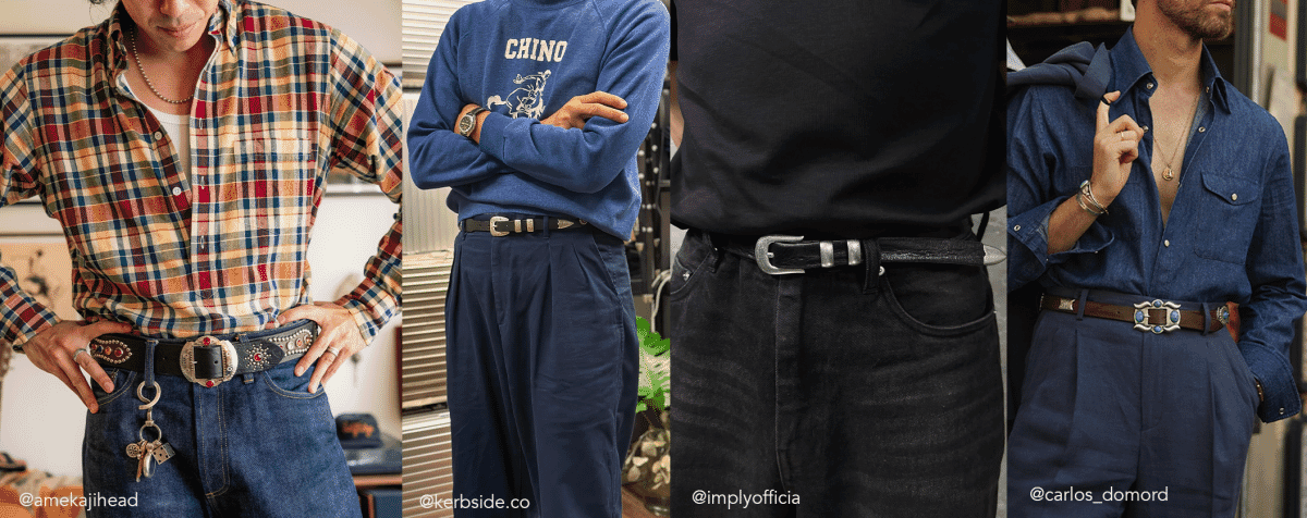 How to Wear a Western Belt