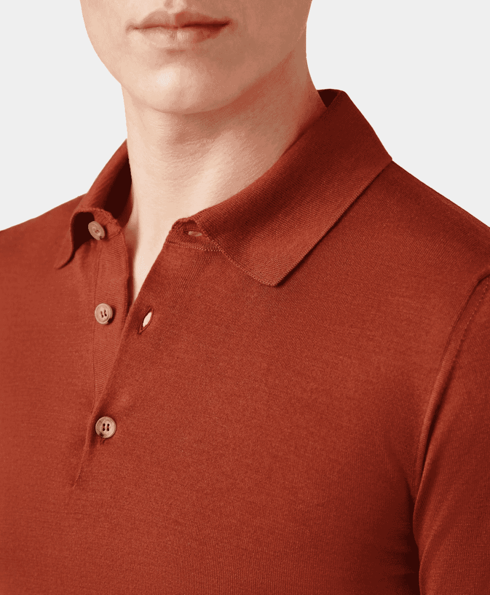LUCA FALONI Knitted Polo
Silk-Cashmere