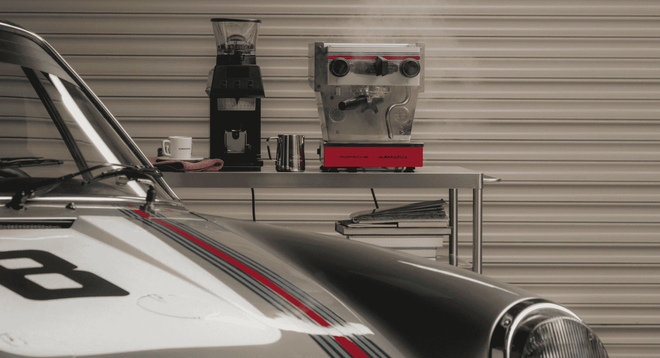 Porsche and La Marzocco Team Up on Coffee Machine of Dreams