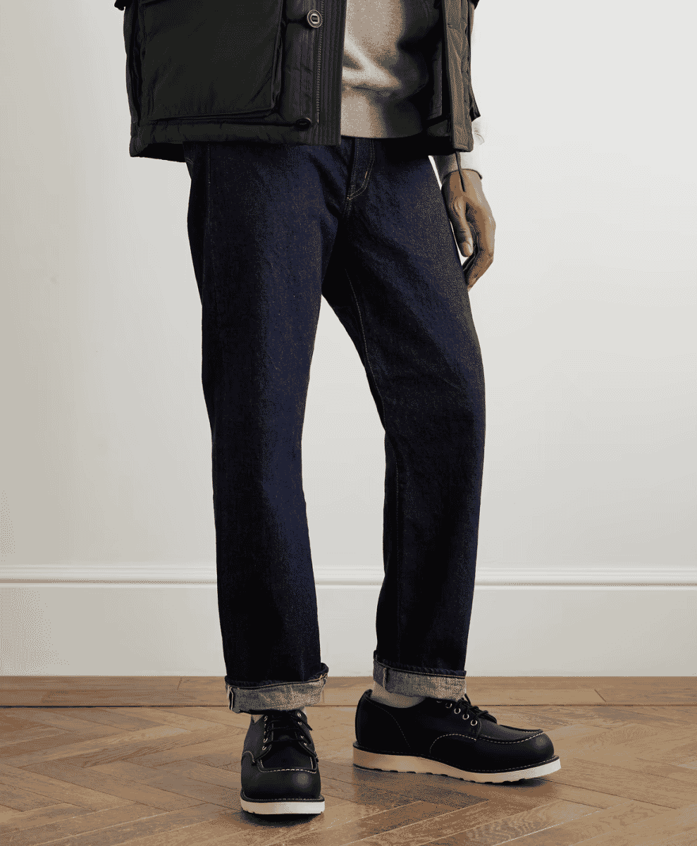 RED WING SHOES
8079 Shop Moc Oxford Leather Derby Shoes