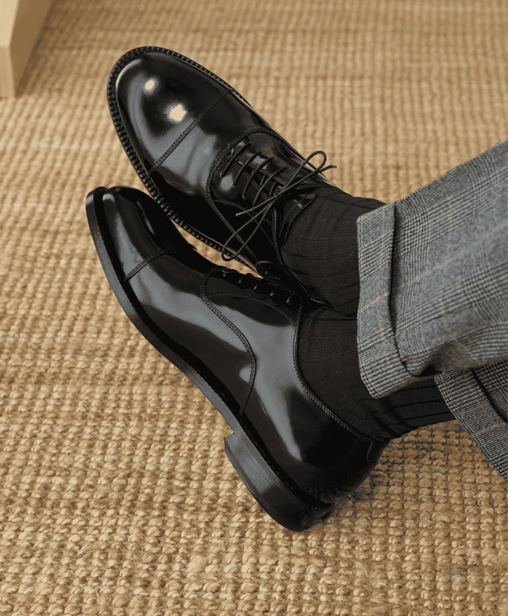 Our Black smooth abraded calf leather Questurin goodyear oxfords - Picture 3 - Velasca
Our Black smooth abraded calf leather Questurin goodyear oxfords - Picture 4 - Velasca
Our Black smooth abraded calf leather Questurin goodyear oxfords - Picture 5 - Velasca
Our Black smooth abraded calf leather Questurin goodyear oxfords - Picture 6 - Velasca
Our Black smooth abraded calf leather Questurin goodyear oxfords - Picture 7 - Velasca
Our Black smooth abraded calf leather Questurin goodyear oxfords - Picture 8 - Velasca
Goodyear Oxfords
Questurin
$590
Smooth abraded calf leather