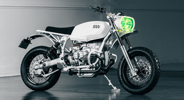 Ice Ice Baby: BMW R80 Scrambler by Tomas Janicek x Wang Motorcycles