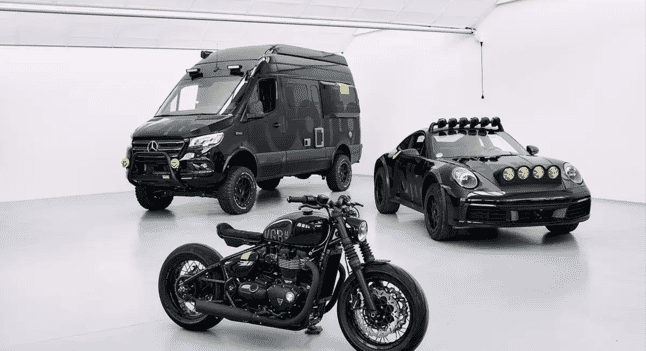 Off-road, all-road: Porsche 992 and Hymer Mercedes Sprinter by Vagabund x Delta