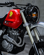 Staid to Scrambler: Honda NX650 Dominator by Gas&amp;amp;Retro