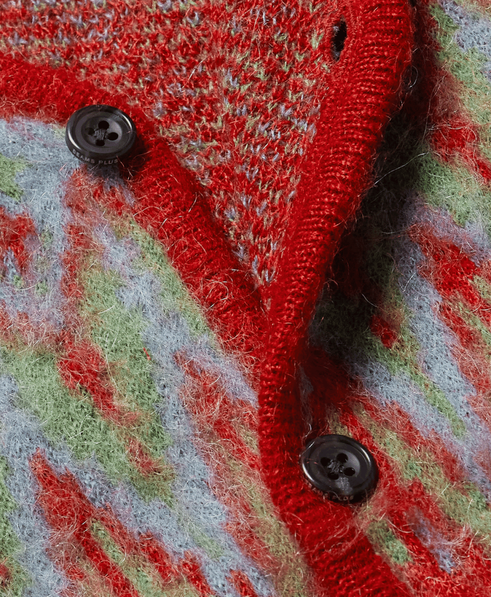 BEAMS PLUS
Jacquard-Knit Cardigan