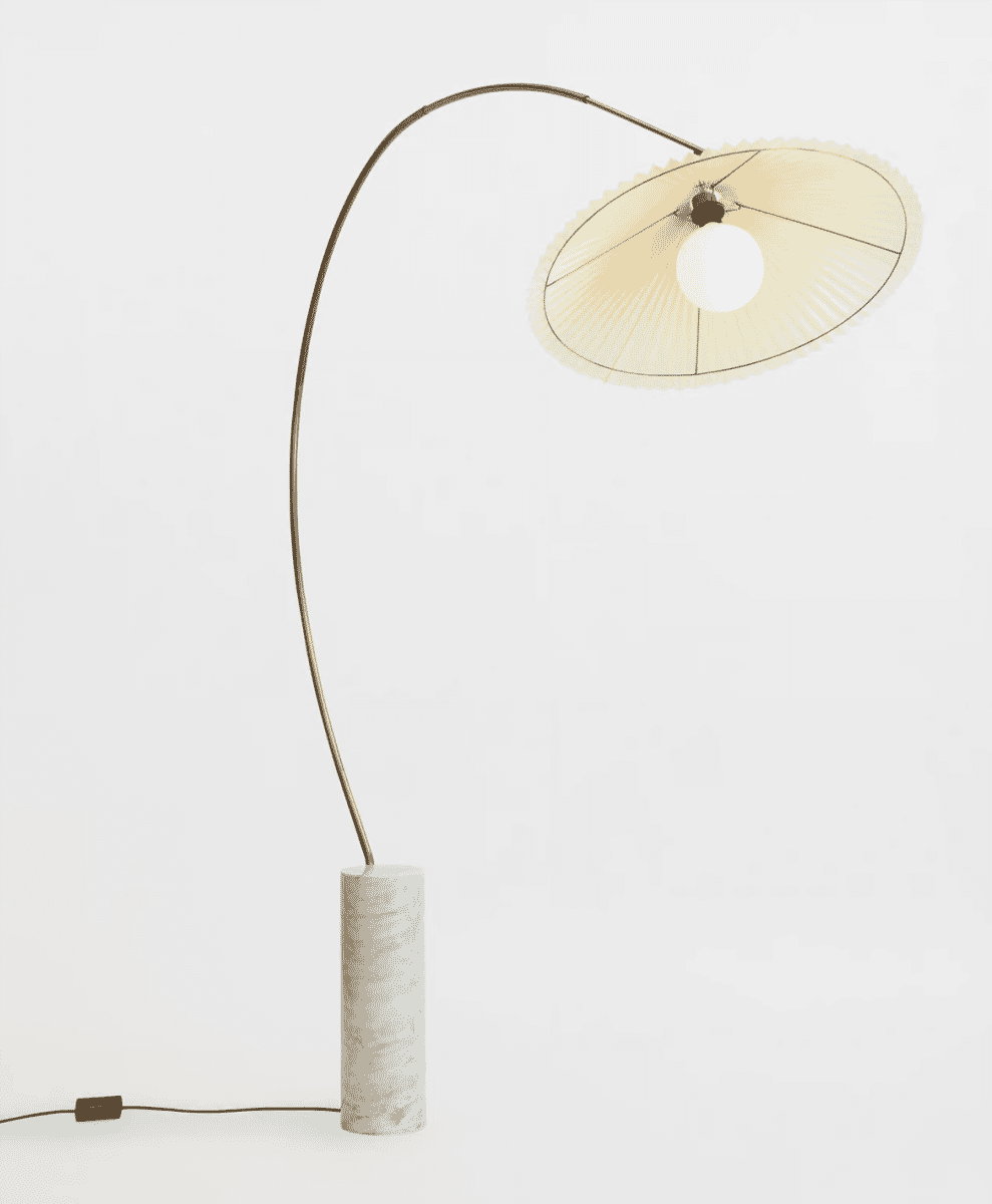 soho home Arc floor lamp