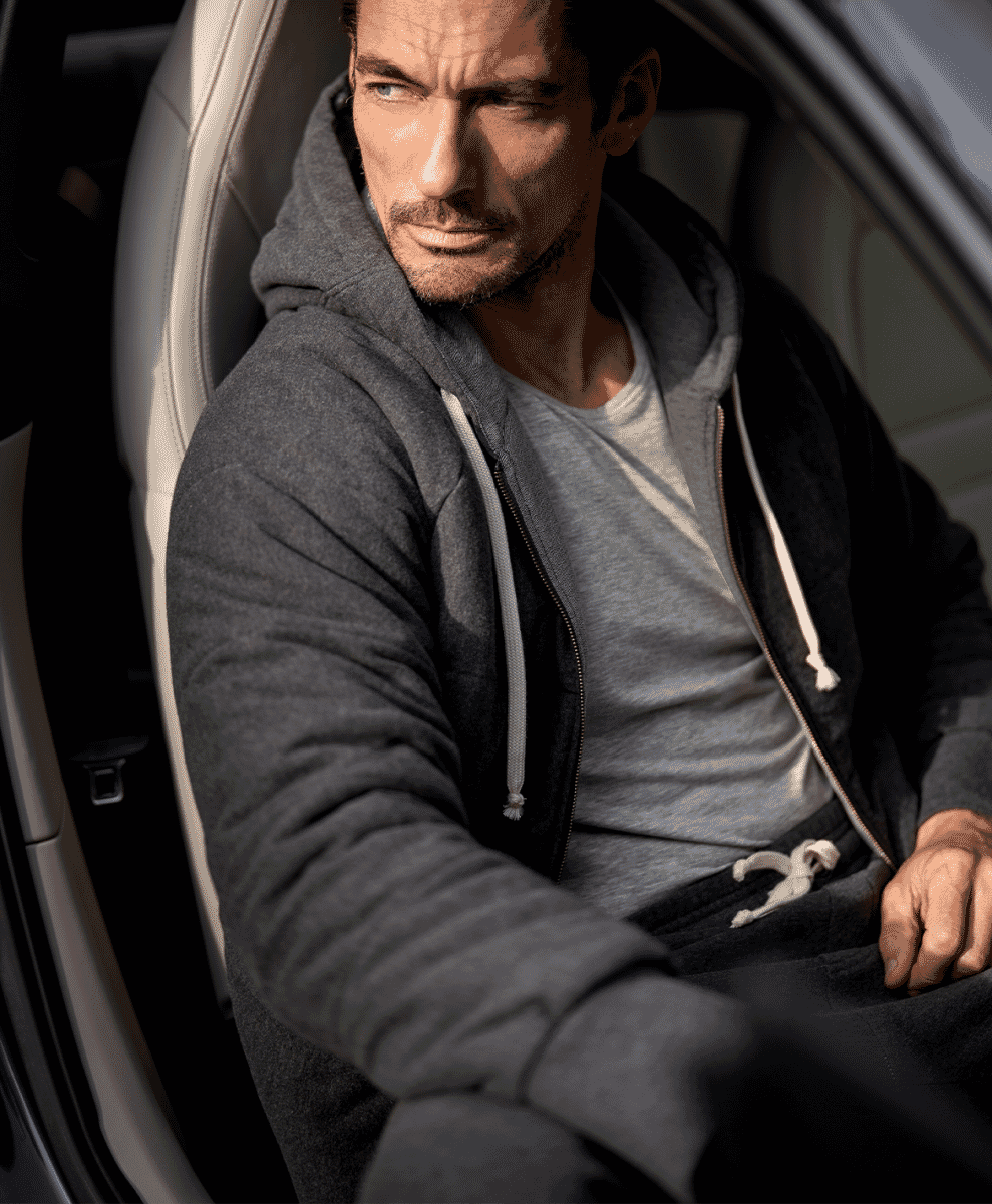 Look Good, Feel Good: Introducing David Gandy Wellwear hoody