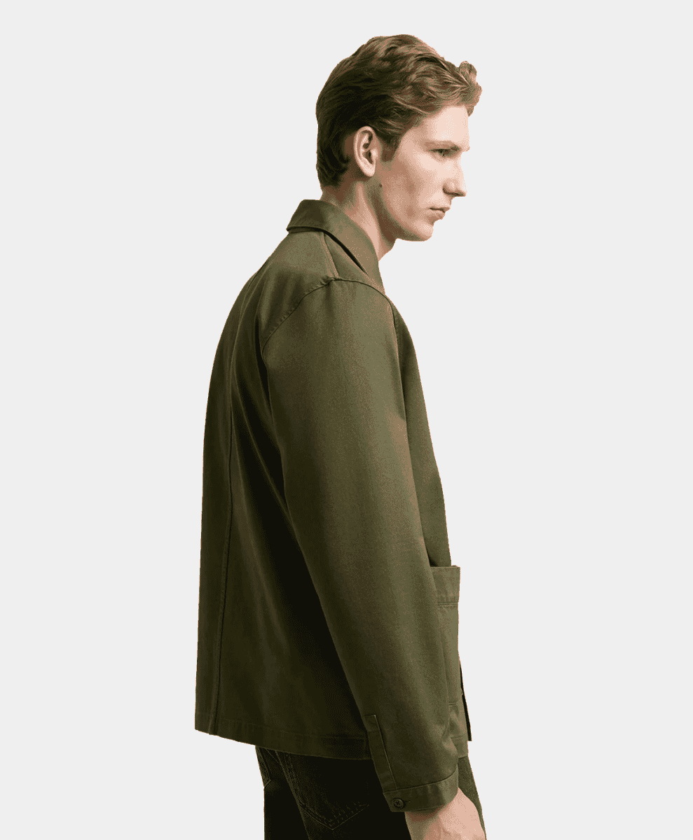 10 Shirts to Level Up Your Spring Style asket olive twill