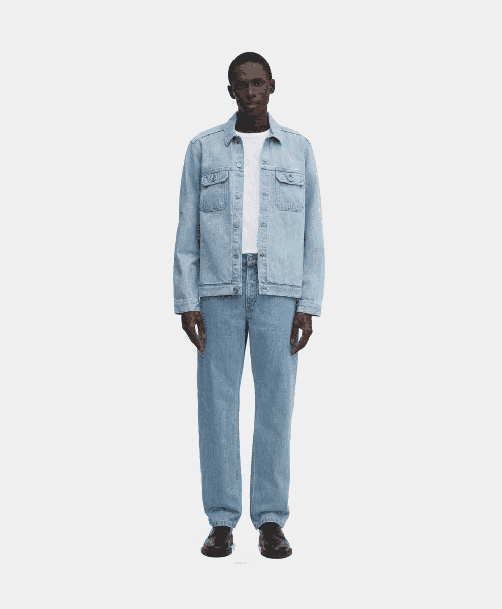 asket The Washed Denim Jacket